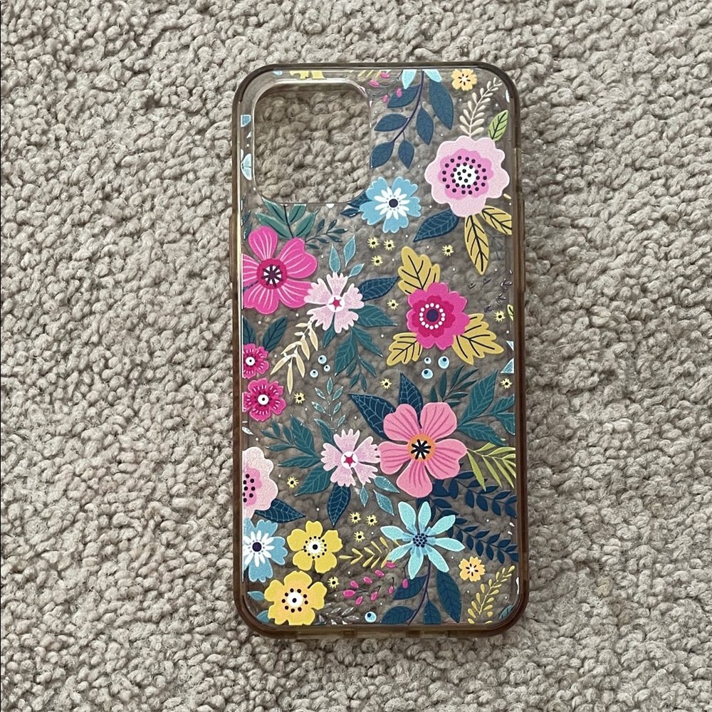 Amazon Floral Phone Case - Pink, Yellow, Blue